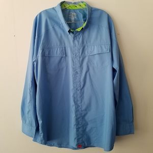 Huk Ventilated Fishing Shirt Size XL